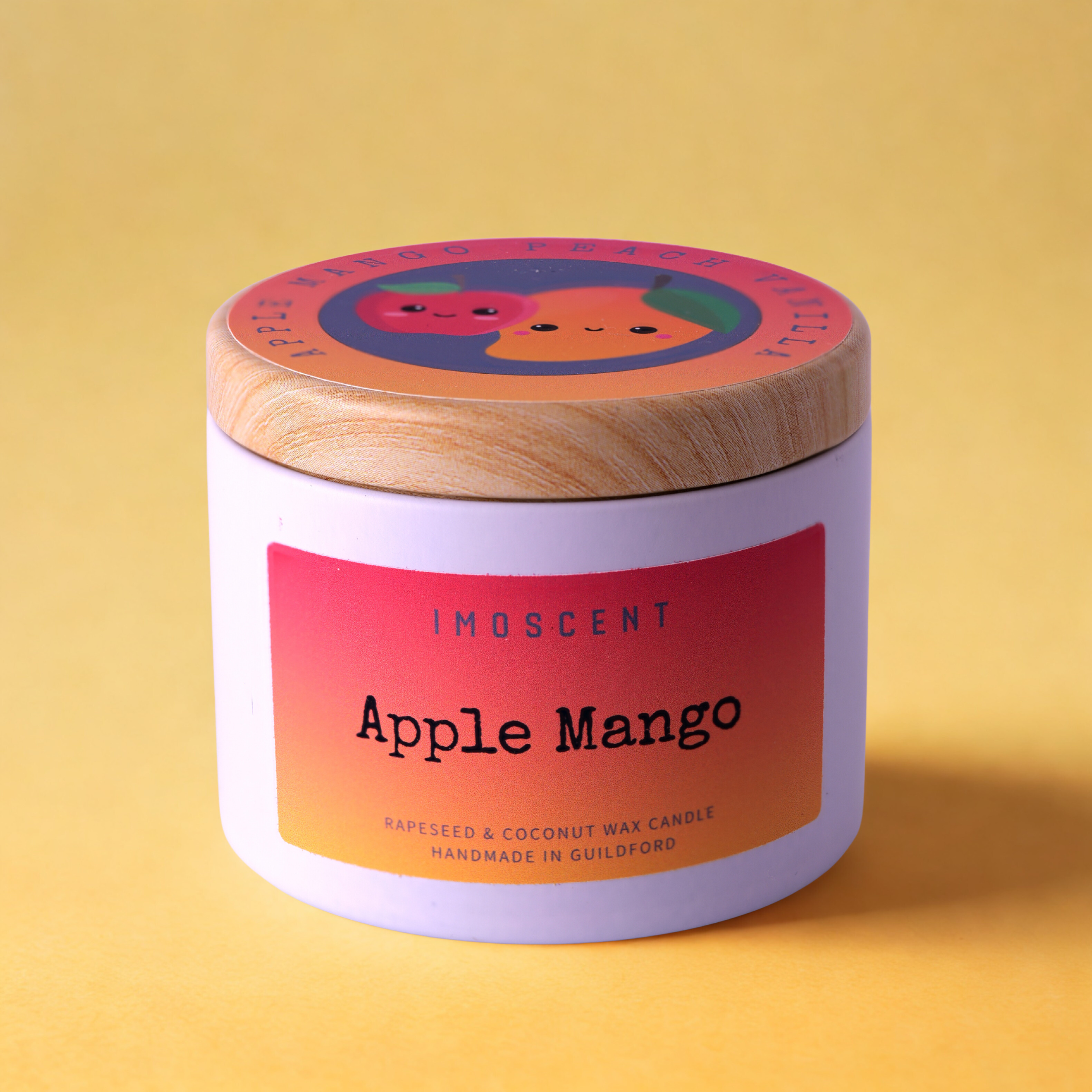 Apple Mango Scented Candle | Apple + Mango + Vanilla