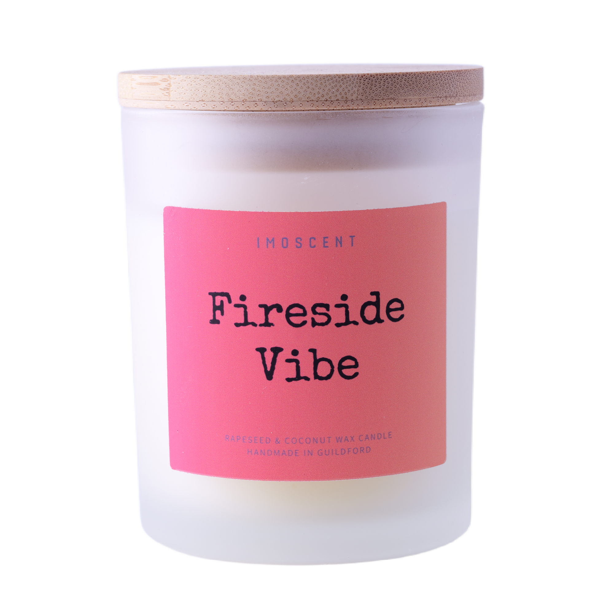 Fireside Vibe Scented Candle | Bergamot + Spice + Woods